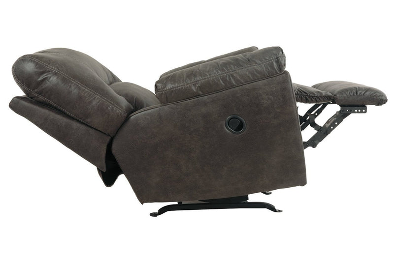 Tambo Pewter Recliner - Lara FurnitureRecliner
