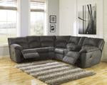 Tambo Pewter Right-Arm Facing Reclining Loveseat - 2780149 - Lara Furniture