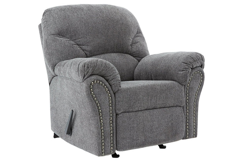 Allmaxx Pewter Recliner - Lara FurnitureRecliner