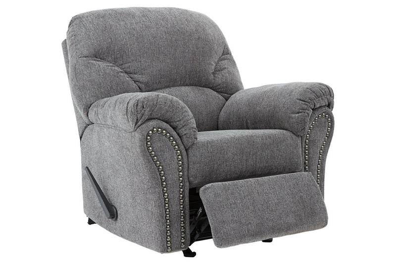 Allmaxx Pewter Recliner - Lara FurnitureRecliner