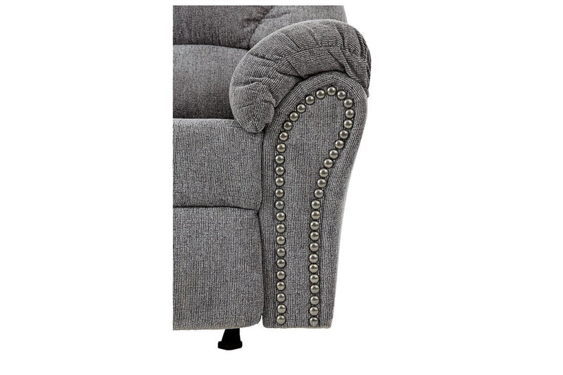 Allmaxx Pewter Recliner - Lara FurnitureRecliner