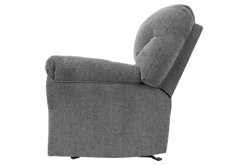 Allmaxx Pewter Recliner - Lara FurnitureRecliner