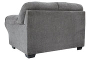 Allmaxx Pewter Loveseat - Lara FurnitureLoveseat