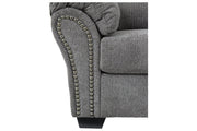 Allmaxx Pewter Loveseat - Lara FurnitureLoveseat