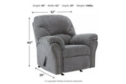 Allmaxx Pewter Recliner - Lara FurnitureRecliner