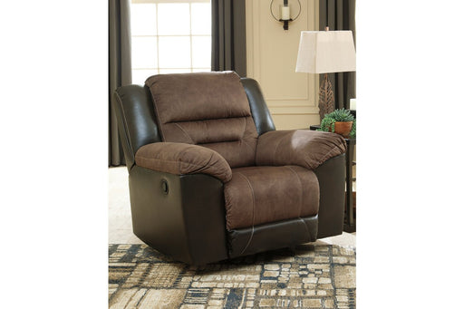 Earhart Chestnut Recliner - Lara Furniture