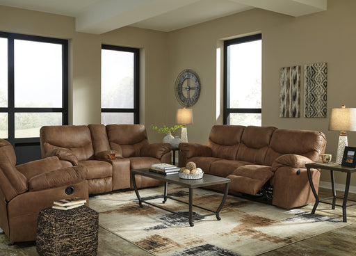 Boxberg Bark Reclining Living Room Set - Lara Furniture