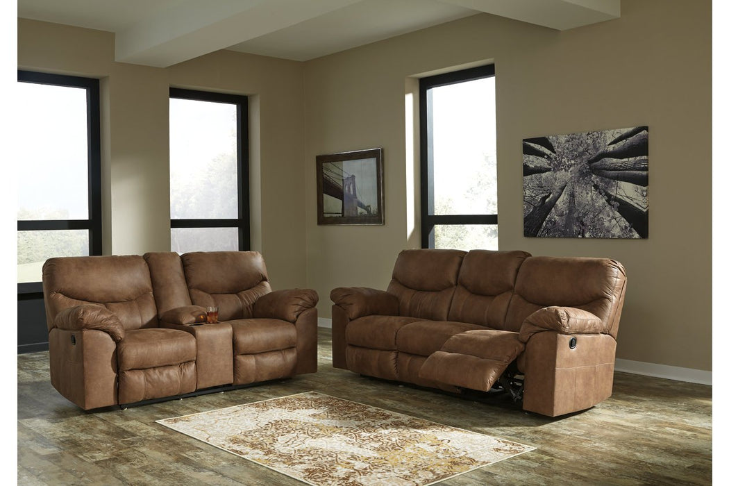 Boxberg Bark Reclining Sofa - Lara Furniture