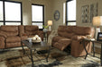Boxberg Bark Reclining Sofa - Lara Furniture
