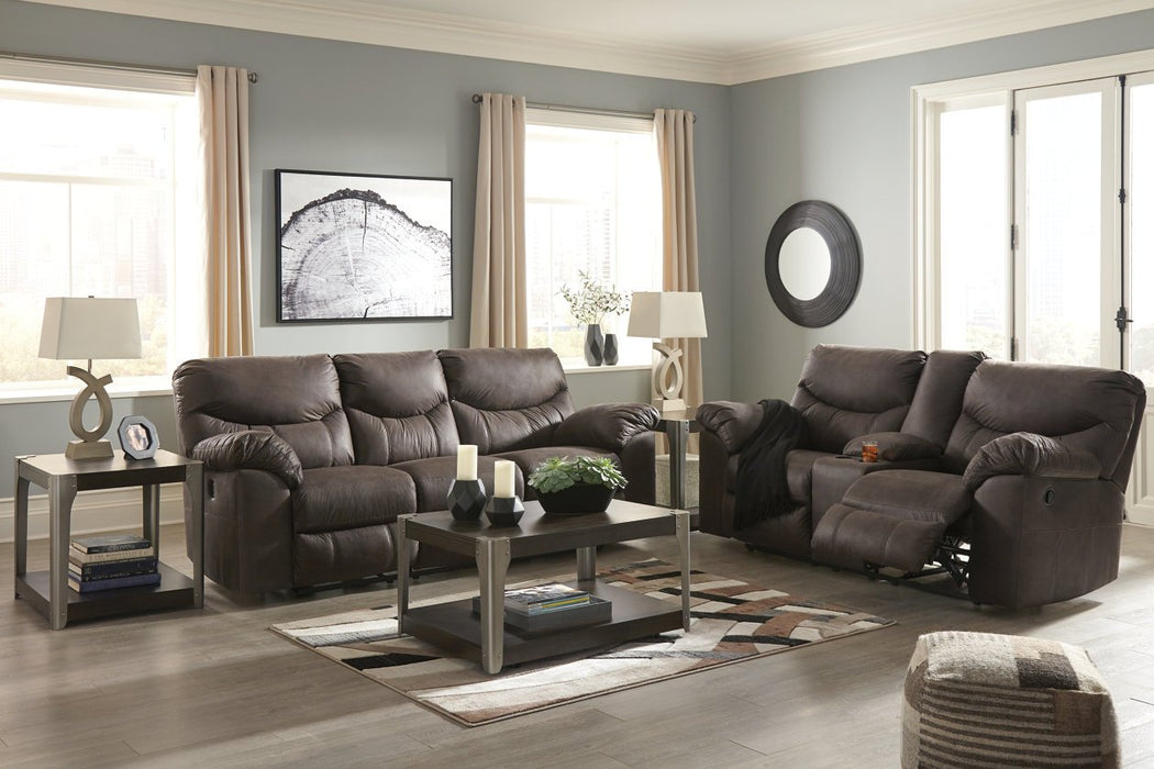 Boxberg Teak Power Reclining Sofa - Lara Furniture