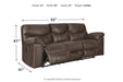 Boxberg Teak Power Reclining Sofa - Lara Furniture