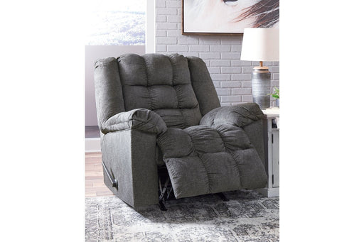 Drakestone Charcoal Recliner - Lara Furniture