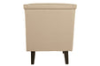 Clarinda Cream Accent Chair - Lara Furniture