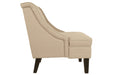 Clarinda Cream Accent Chair - Lara Furniture