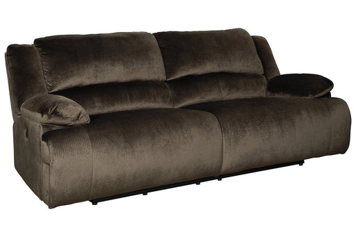 Clonmel Chocolate Power Reclining Sofa - Lara Furniture