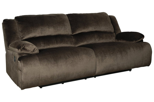 Clonmel Chocolate Reclining Sofa - Lara Furniture