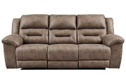 Stoneland Fossil Power Reclining Sofa - Lara FurniturePower Reclining Sofa