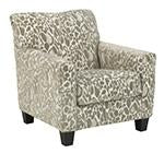 Dovemont Putty Accent Chair - Lara Furniture