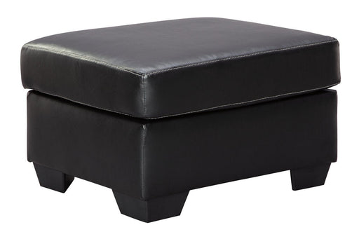 Betrillo Black Ottoman - Lara Furniture