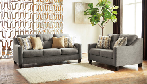 Daylon Graphite Living Room Set - Lara Furniture