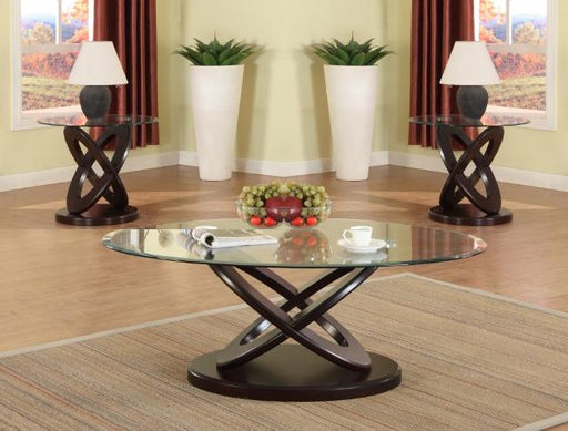Cyclone Coffee Table with Casters - Lara Furniture