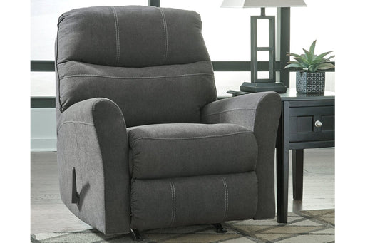 Maier Charcoal Recliner - Lara Furniture
