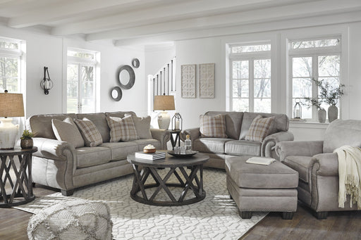 Olsberg Steel Living Room Set - Lara Furniture