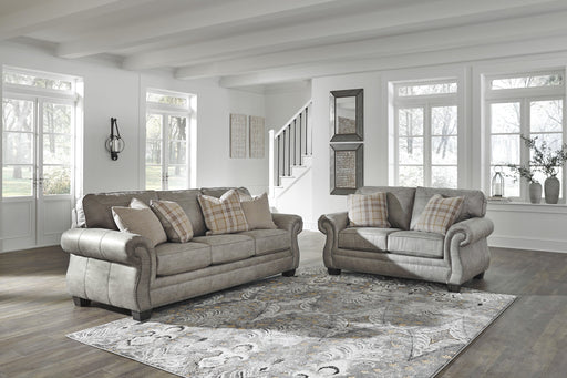 Olsberg Steel Living Room Set - Lara Furniture