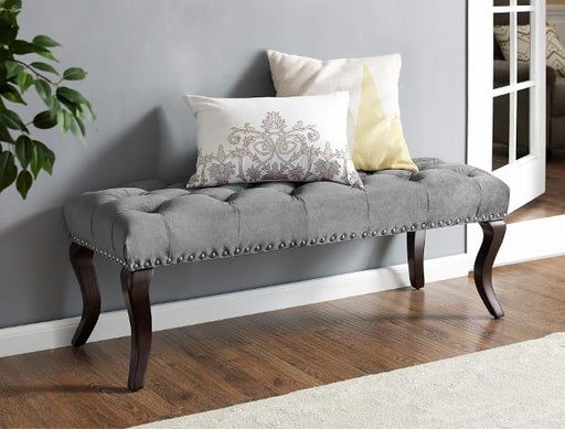 Andrea Gray Bench - Lara Furniture