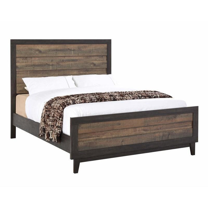 Tacoma Brown Panel Bedroom Set - Lara Furniture