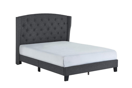 Rosemary Gray Full Platform Bed - Lara Furniture