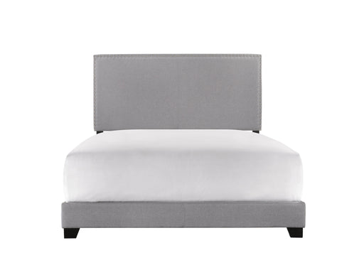 Erin Gray Upholstered Twin Bed - Lara Furniture