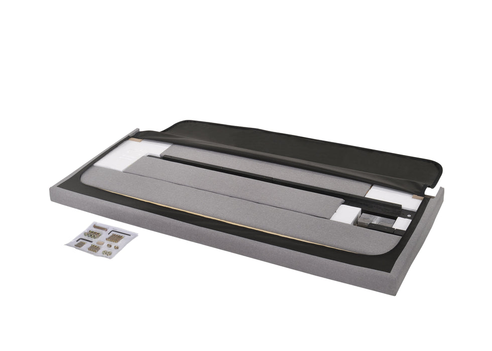 Erin Gray Upholstered Queen Bed - Lara Furniture