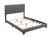 Erin Gray Faux Leather King Bed | 5271 *** - Lara Furniture