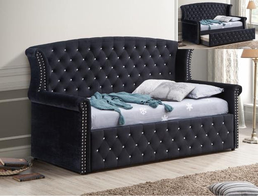 Lucinda Black Daybed - Lara Furniture