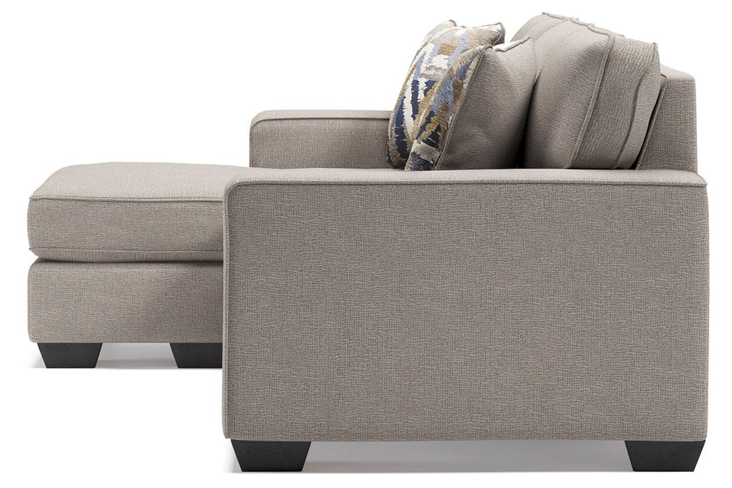 Greaves Stone Sofa Chaise - Lara Furniture