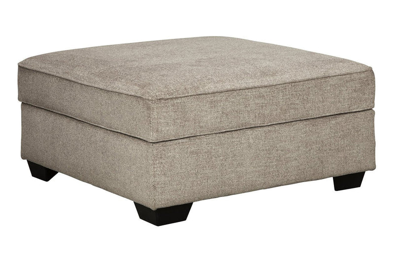 Bovarian Stone Ottoman - Lara FurnitureOttoman