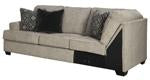 Bovarian Stone Left-Arm Facing Sofa with Corner Wedge - 5610348 - Lara Furniture