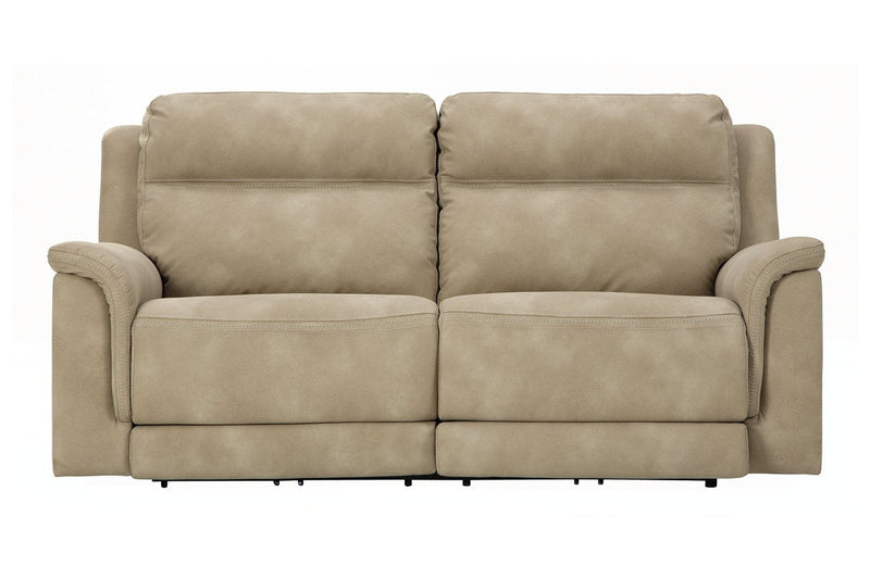 Next - Gen DuraPella Sand Power Reclining Sofa - Lara FurniturePower Reclining Sofa