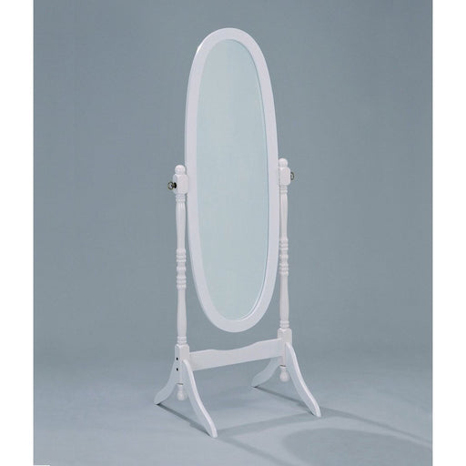 Cheval White Tall Mirror - Lara Furniture