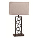 Stack Circle Brown 29" Table Lamp, Set of 2 - Lara Furniture