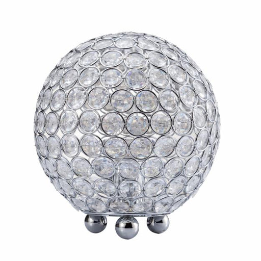Globe Chrome Table Lamp, Set of 2 - Lara Furniture