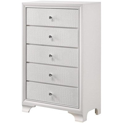 Lyssa Frost LED Panel  Bedroom Set