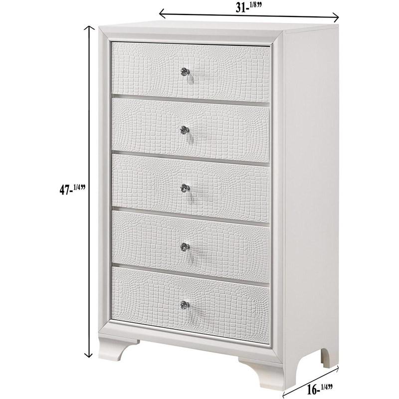 Lyssa Frost Chest - Lara FurnitureChest