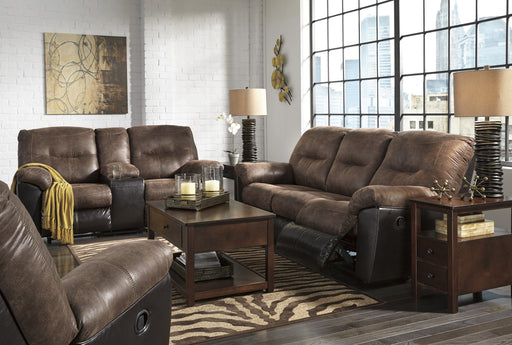 Follett Coffee Reclining Living Room Set - Lara Furniture
