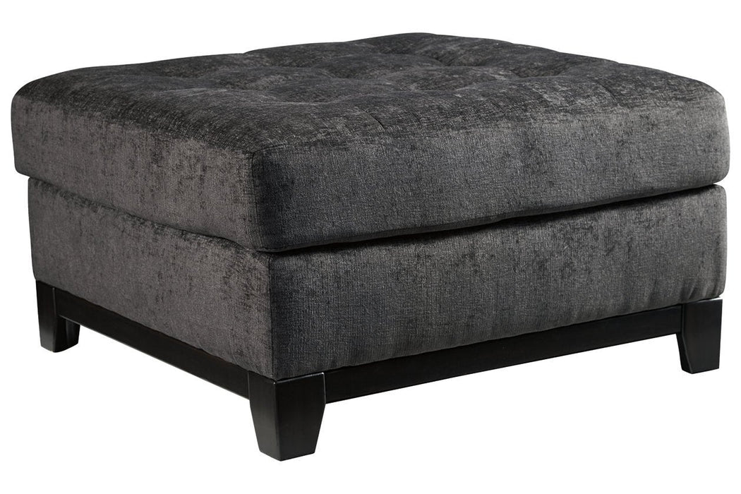 Reidshire Steel Oversized Accent Ottoman - Lara Furniture