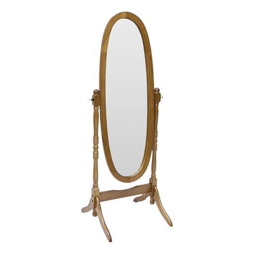 Cheval Oak Tall Mirror - Lara Furniture