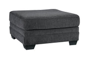 Tracling Slate Oversized Ottoman - Lara FurnitureOttoman