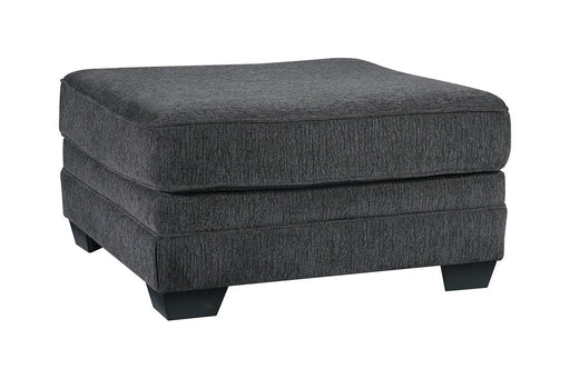 Tracling Slate Oversized Ottoman - Lara FurnitureOttoman