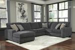 Tracling Slate Right-Arm Facing Sofa - 7260067 - Lara Furniture